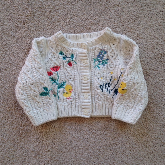 NWOT Marks & Spencer Infant Cardigan - Picture 1 of 4